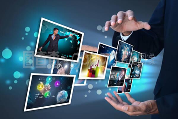 未來主義觸摸屏