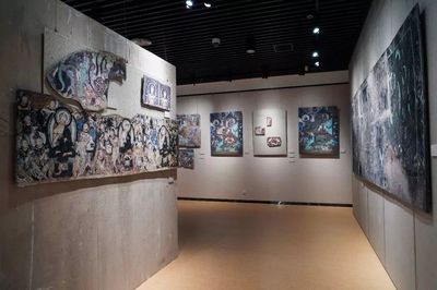 克孜爾石窟壁畫藝術(shù)展亮相西北大學(xué)，1:1仿真洞窟重現(xiàn)絲路瑰寶